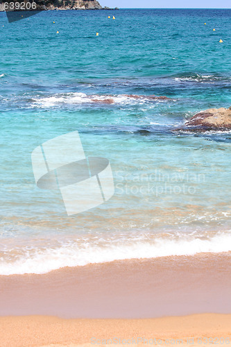 Image of beach in Lloret de Mar (Spain)