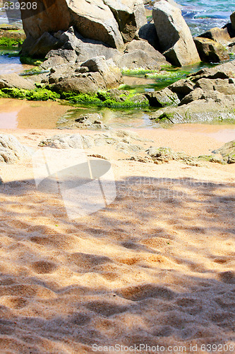 Image of beach in Lloret de Mar (Spain)