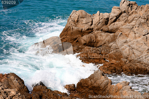 Image of Costa Brava landscape near Lloret de Mar (Spain)