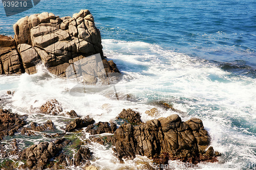 Image of Costa Brava landscape near Lloret de Mar (Spain)