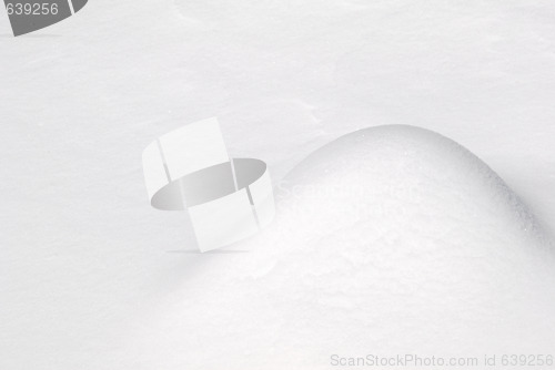Image of Snow Abstract