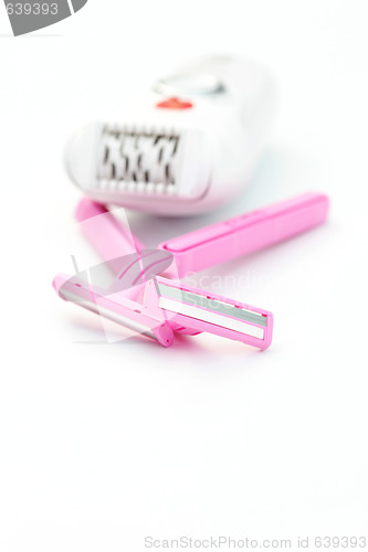 Image of razor and epilator