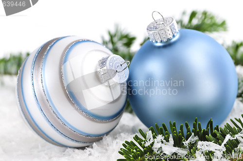 Image of Christmas ornaments