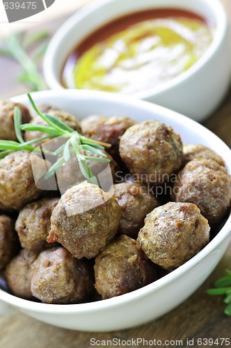 Image of Meatballs and sauce