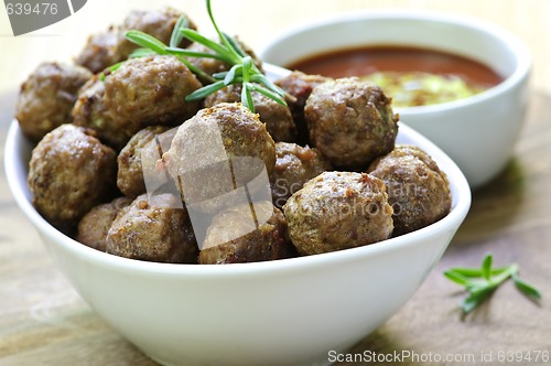 Image of Meatballs and sauce