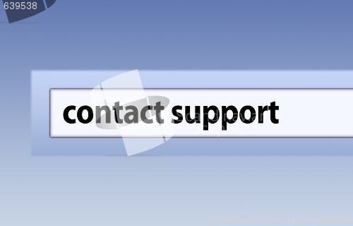 Image of contact support