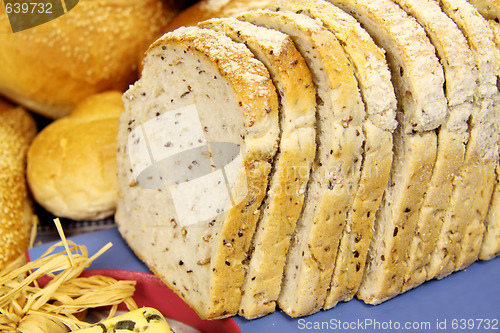 Image of Sliced Seed Bread