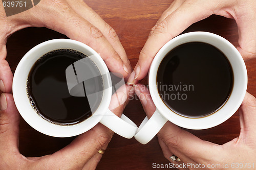 Image of Coffee in Hands