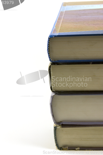 Image of Old Books Stacked Up