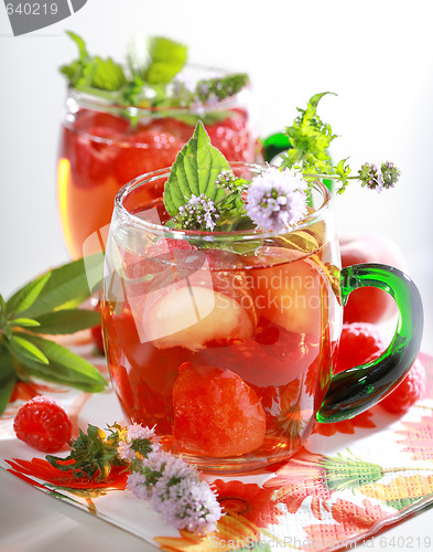 Image of Refreshing summer drink