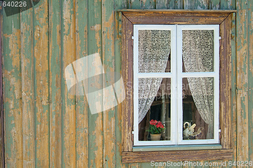 Image of Window of old house