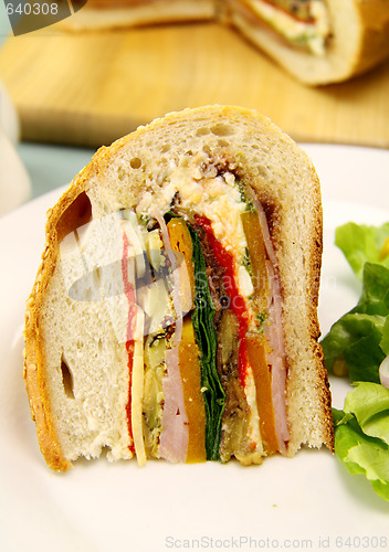 Image of Savory Cob Loaf Slice