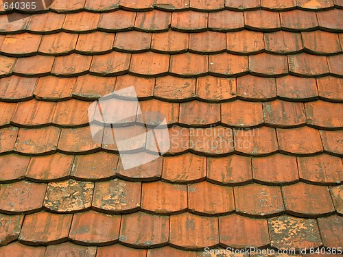 Image of Old roof tiles 2