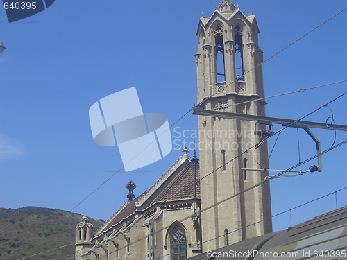 Image of Neo-gothic parish church in Portbou