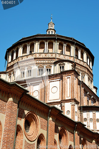 Image of Santa Maria delle Grazie church in Milan