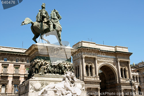 Image of Monument and Galleria Vittorio Emanuele II