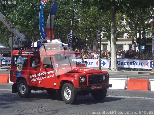 Image of Le Tour de France parade