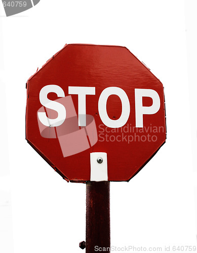Image of Stop sign
