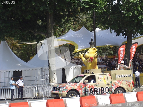 Image of Le Tour de France parade