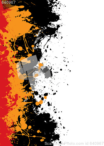 Image of ink splat border