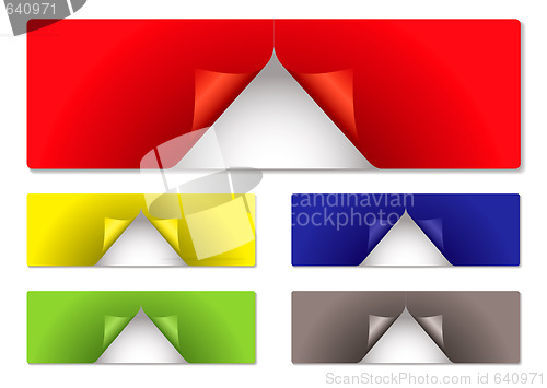 Image of label center peel