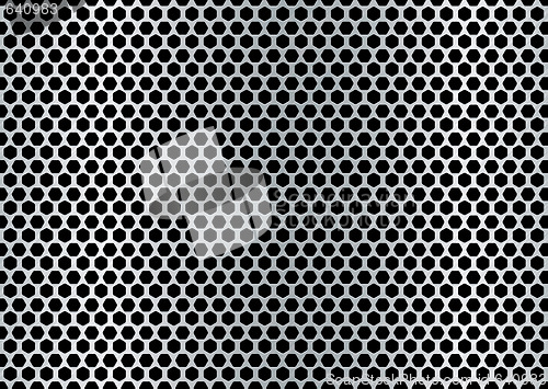 Image of brushed hexagon background