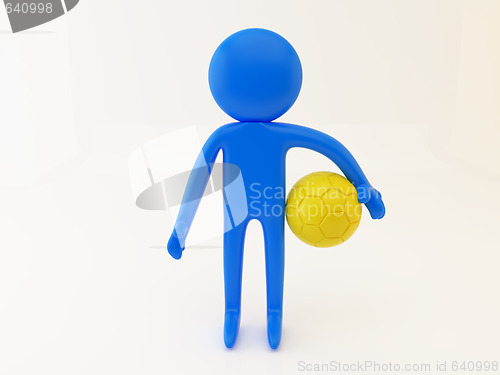 Image of Person with ball