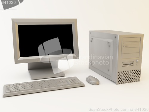 Image of Grey computer