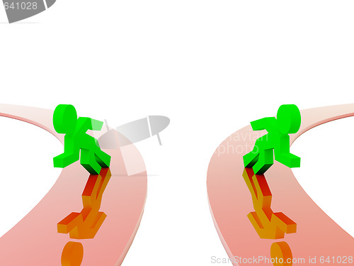 Image of Runner and way