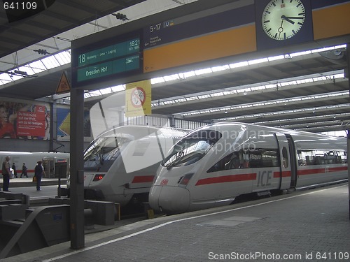 Image of German trains