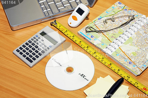 Image of Map desk