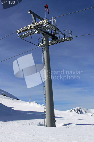 Image of Chair lift shaft