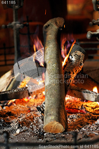 Image of Fire log