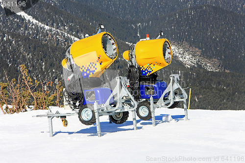 Image of Snow cannons