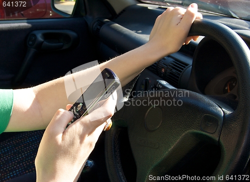 Image of Driving while texting