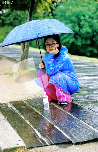 Image of Under the umbrella