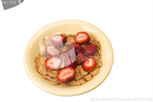 Image of breakfast cereal strawberries