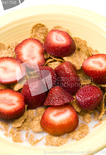 Image of breakfast cereal strawberries