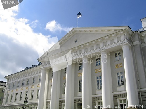 Image of University building in Tartu, Estonia, Europe