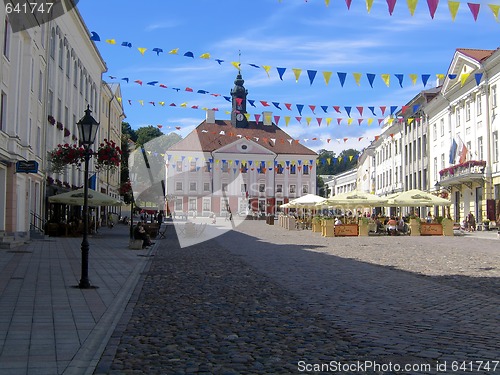 Image of Town hall square in Tartu