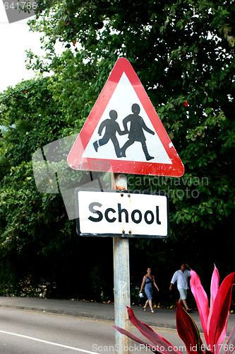 Image of School childeren crossing