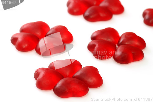 Image of Wine gum hearts