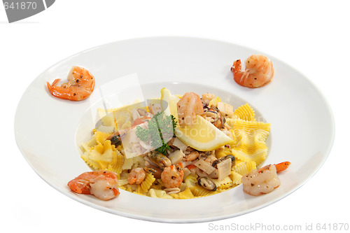 Image of Seafood dinner