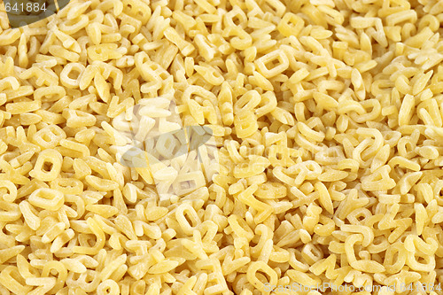 Image of Uncooked noodles