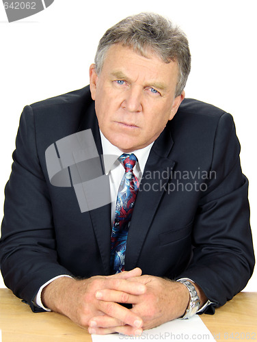 Image of Serious Business Executive