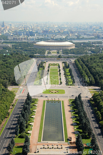 Image of Moscow cityscape