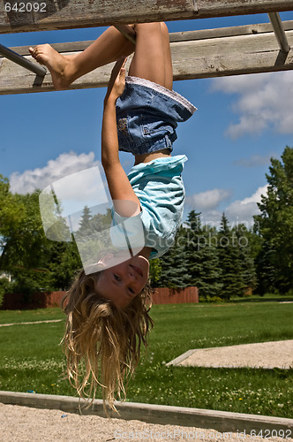 Image of Little Girl in the Park