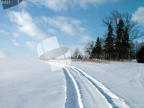 Image of winter road