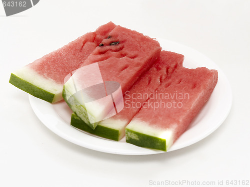 Image of watermelon slices