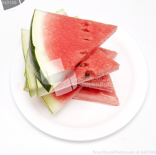 Image of watermelon slices